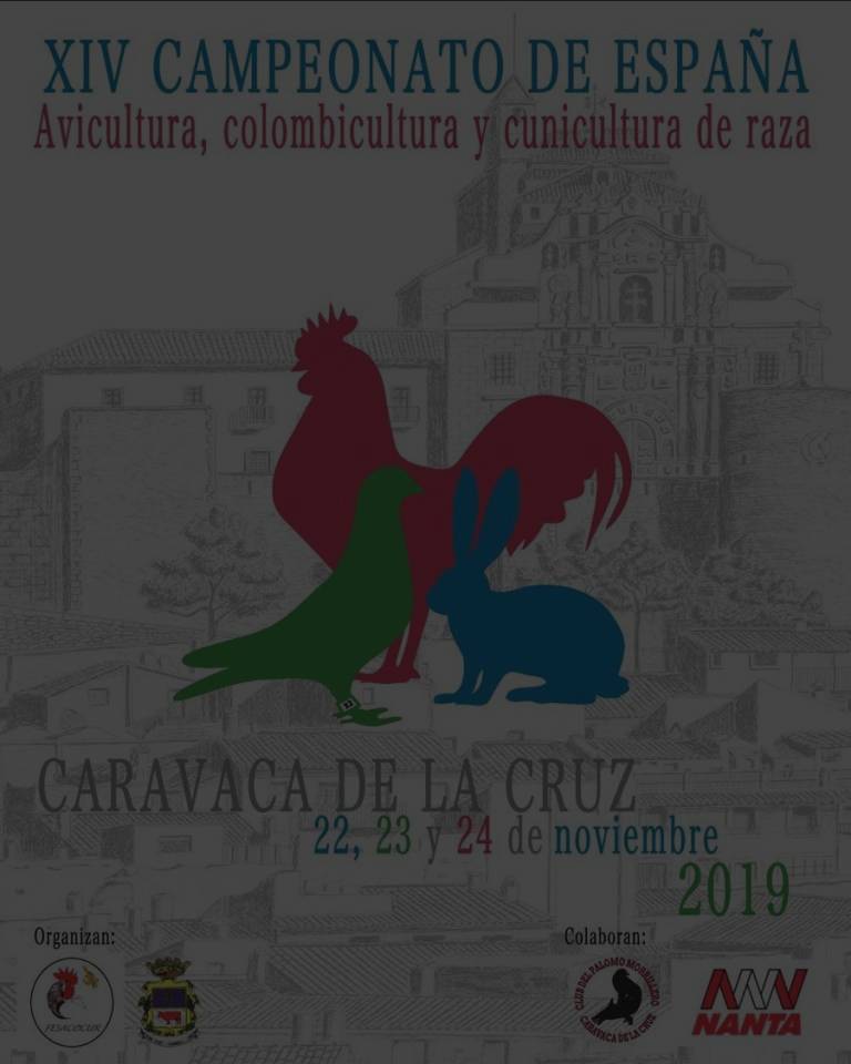 XIV Campeonato de España de Avicultura, Colombicultura y Cunicultura de 2019
